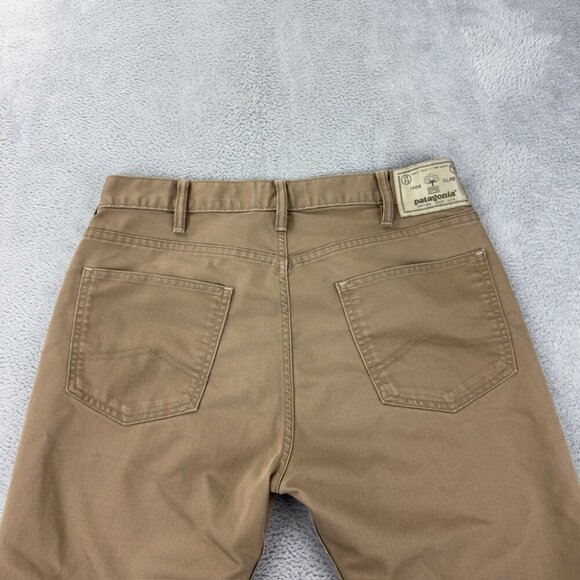 Patagonia Tan Straight Leg Pants Men’s Size 32 x 32 US - Picture 5 of 10